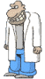 Animated Mad Doctor Graphic