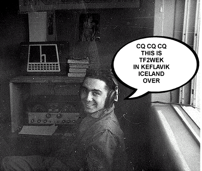 March 1959, Keflavik Ham Station